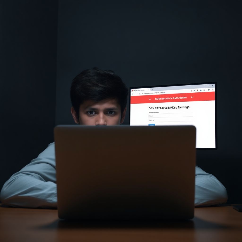 Scmbanker: malware em falsa verificação humana rouba contas bancárias online