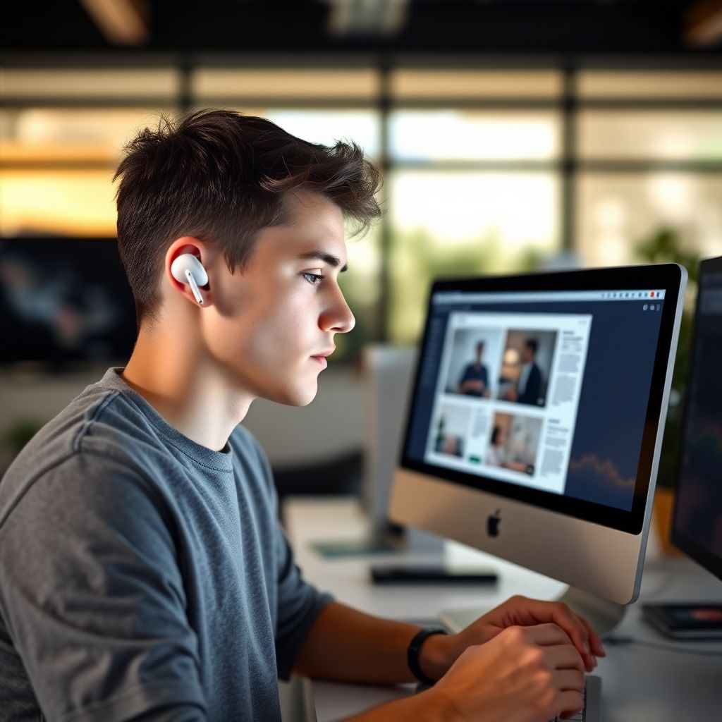Scrollpods: role páginas no mac com airpods usando movimentos da cabeça