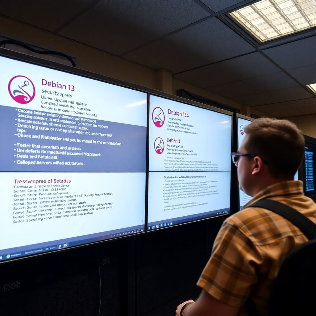 Debian 13.6: nova atualização reforça segurança e corrige vulnerabilidades