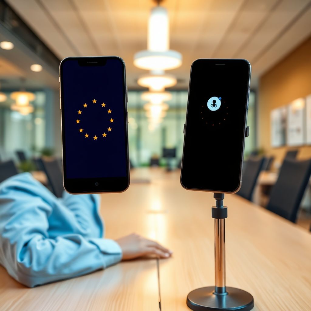Android abrirá microfone, câmera e tela para assistentes de Ia rivais na Ue